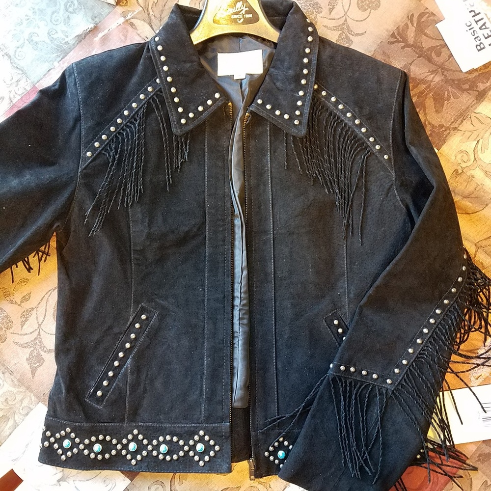 Scully suede leather jacket